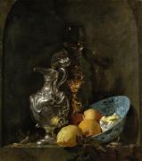 Картина Натюрморт с серебряным кувшином, Виллем Калф
